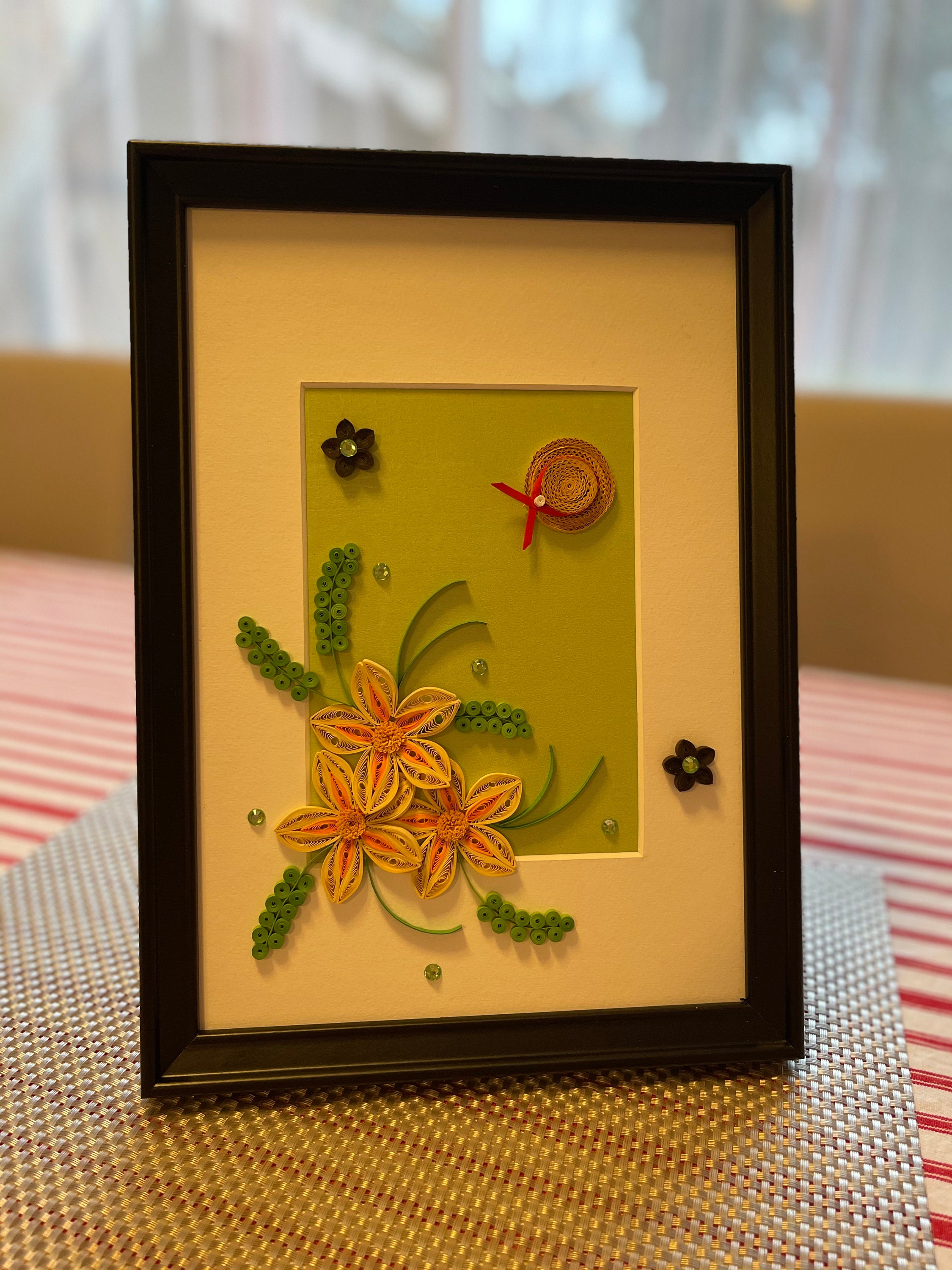Quilling Art Framed Quilling Art Quilling Paper Framework Etsy
