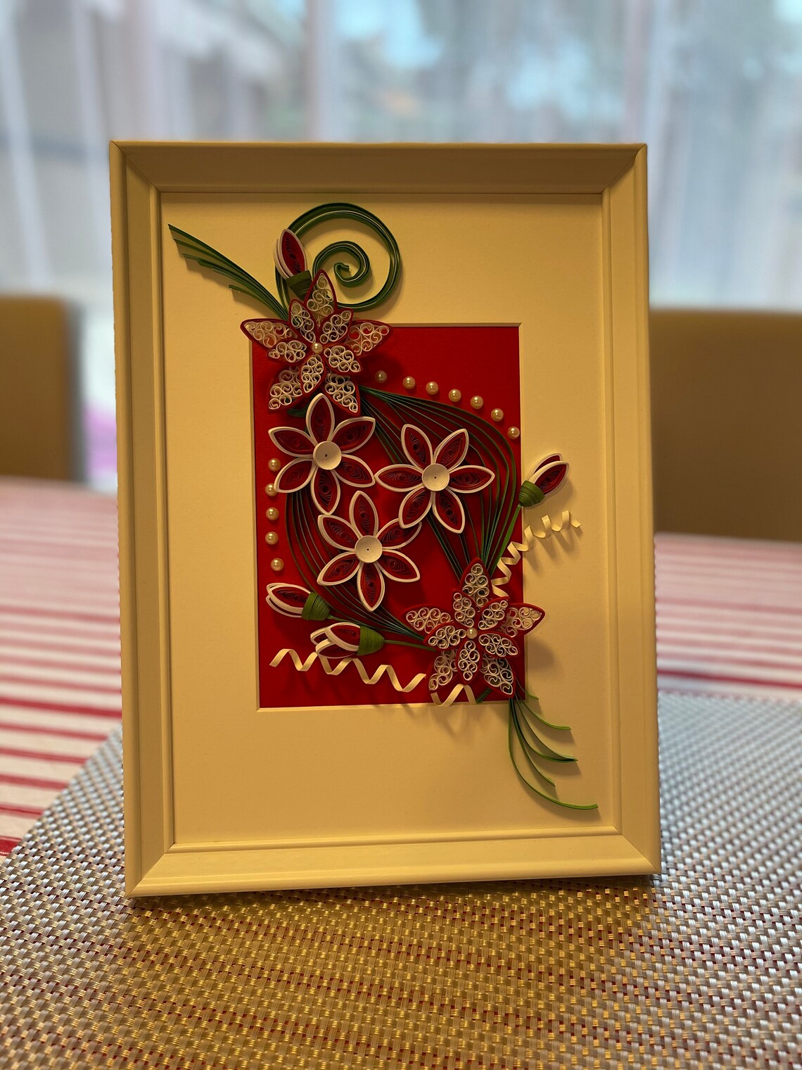 Quilling Art Framed Quilling Art Quilling Paper framework Etsy France