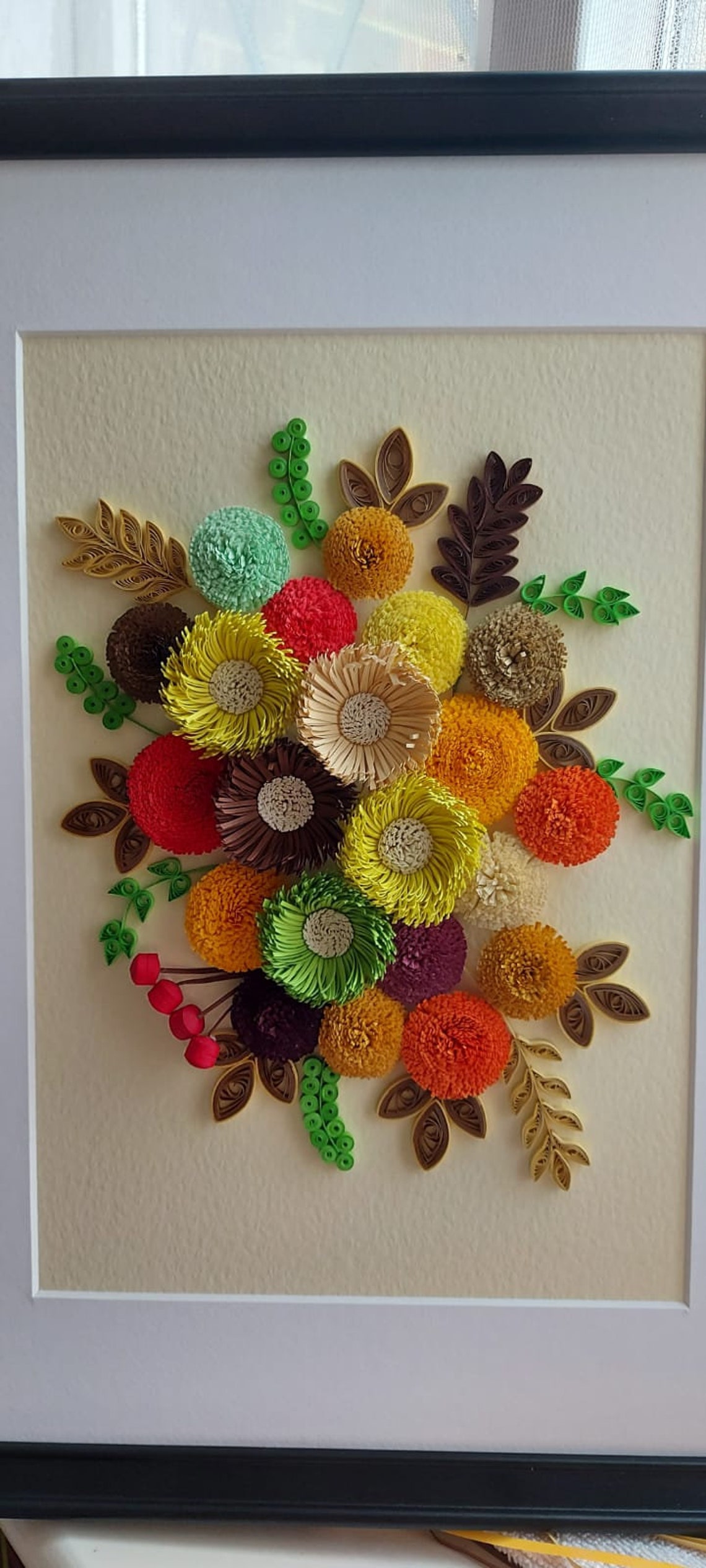 Quilling Framed Handmade Quilling Art Quilling Paper Etsy.de