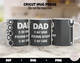 Download Dad Mug Svg Etsy