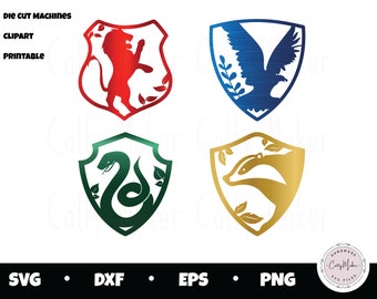 Download Hogwarts Houses Etsy