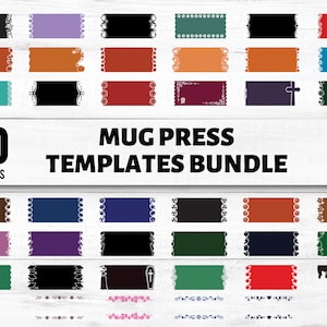 40 modèles de presse de tasse Cricut, infusion d'encre de tasse SVG, lot de presse à tasses, presse à tasses SVG, tasse à café SVG, modèle de tasse de 15 oz, modèle de tasse de 12 oz