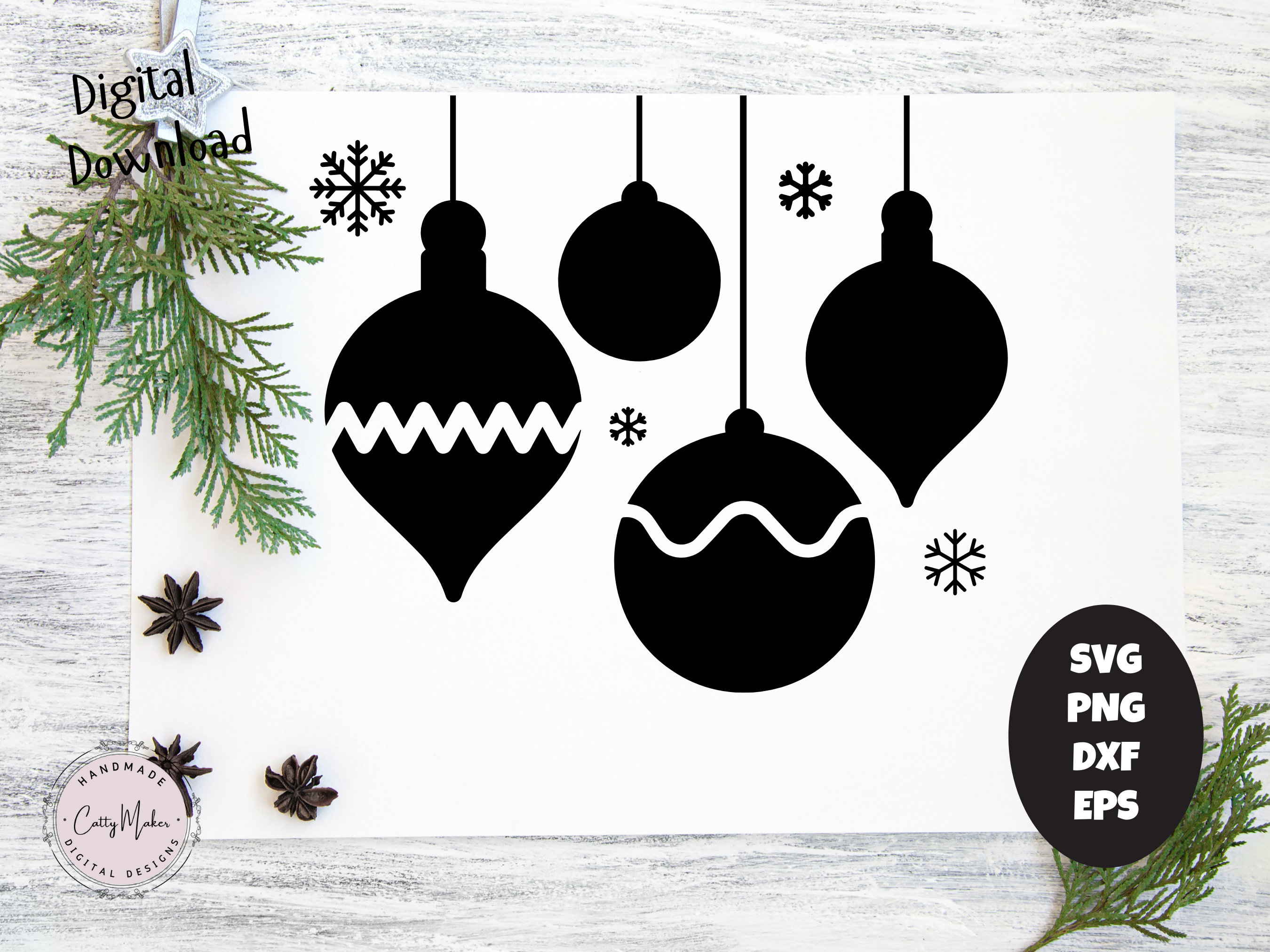 Ornament SVG Christmas Ornament Svg Christmas Svg Merry - Etsy