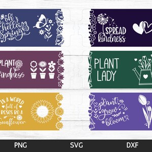 Lente-mokpersontwerpen, SVG-png-bundel (digitale download) afbeelding 8