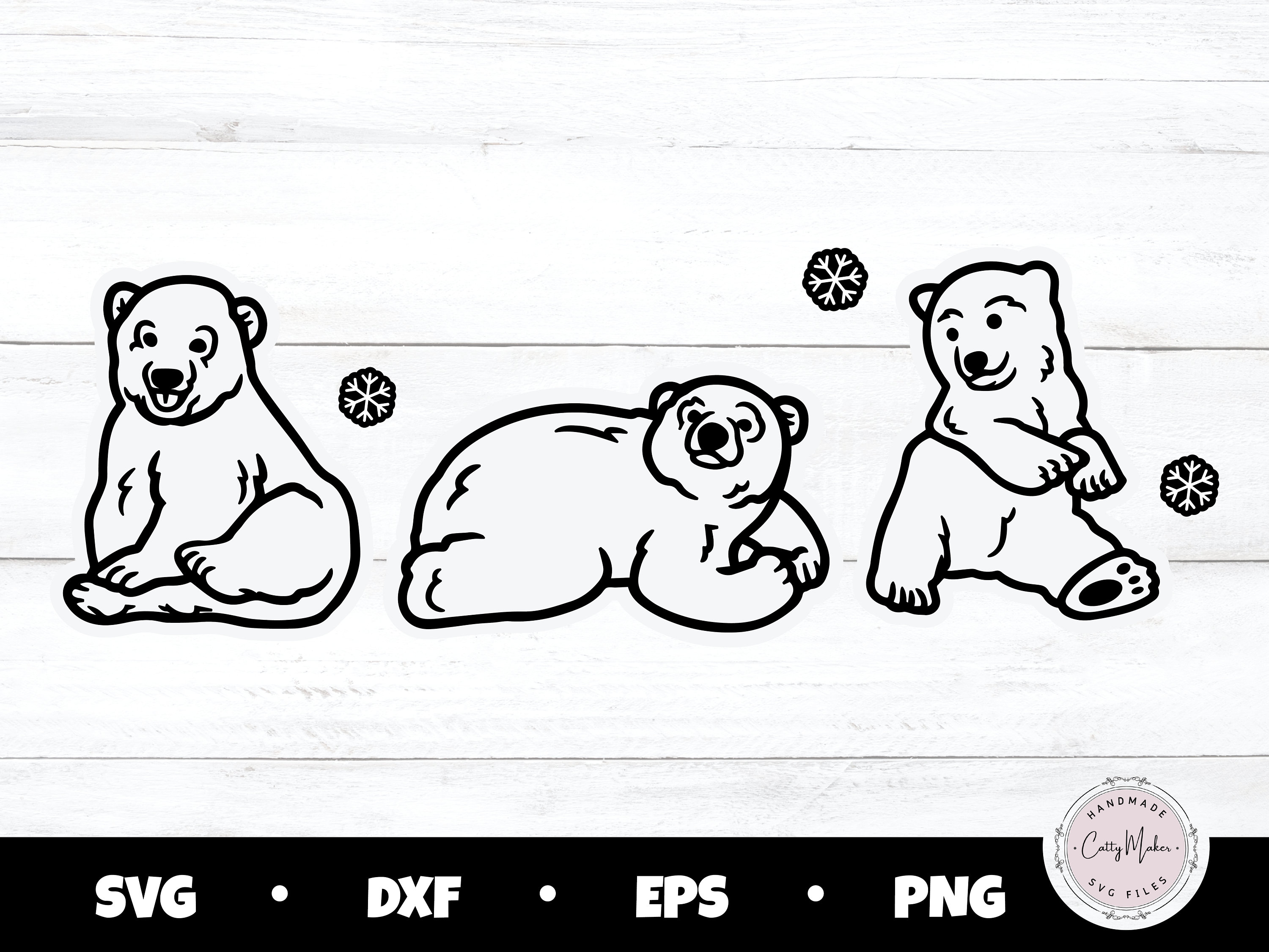 Polar Bear SVG Holiday Svg Christmas Svg Winter Svg Polar - Etsy Australia