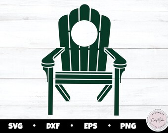 Adirondack Chair SVG, Beach Summer Vacation Cut File (Digital Download)
