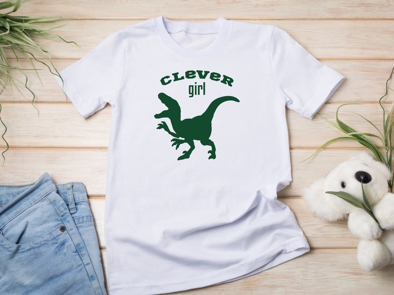 Dinosaur SVG Clever Girl Jurassic Park SVG Digital Etsy