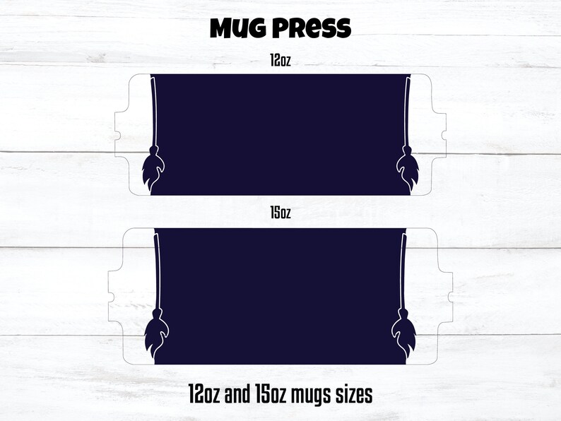 halloween mug press, Witch mug press, Cricut mug press svg, mug press svg design, infusible ink svg, sublimation png, put a spell on you svg image 7