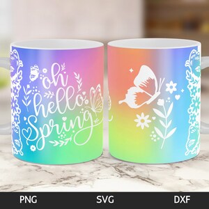 Lente-mokpersontwerpen, SVG-png-bundel (digitale download) afbeelding 4