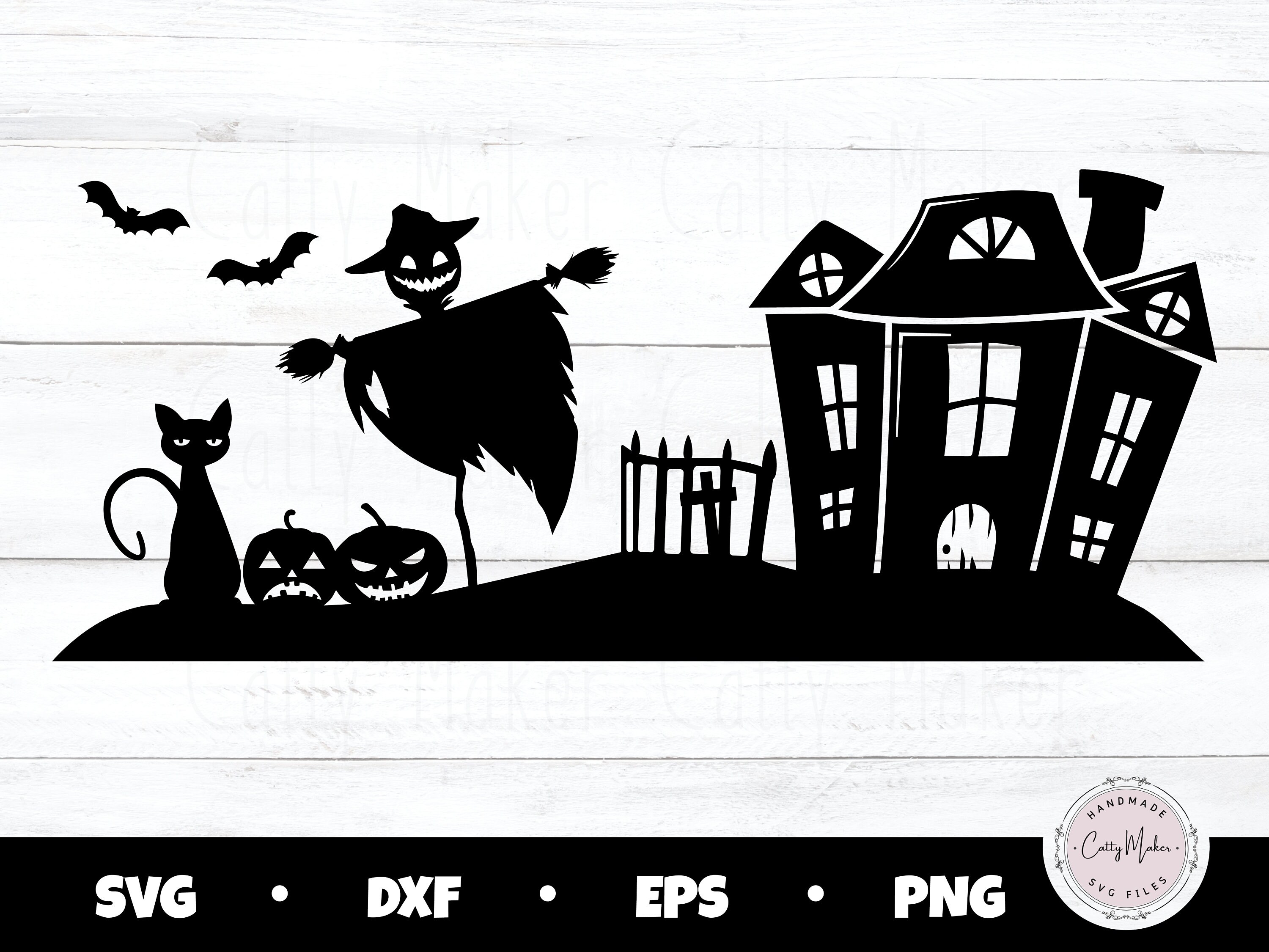 Cricut Mug Press SVG Halloween Mug wrap svg Haunted House - Etsy