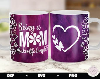 Cricut mug press svg, mom mug press, mother's day mug, mom mug svg, mug press svg design, mom mug design, sublimation png