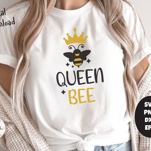 Queen Bee SVG Queen Bee PNG Sublimation PNG Honey Bee Svg - Etsy