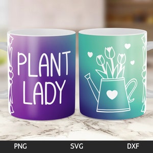 Lente-mokpersontwerpen, SVG-png-bundel (digitale download) afbeelding 3