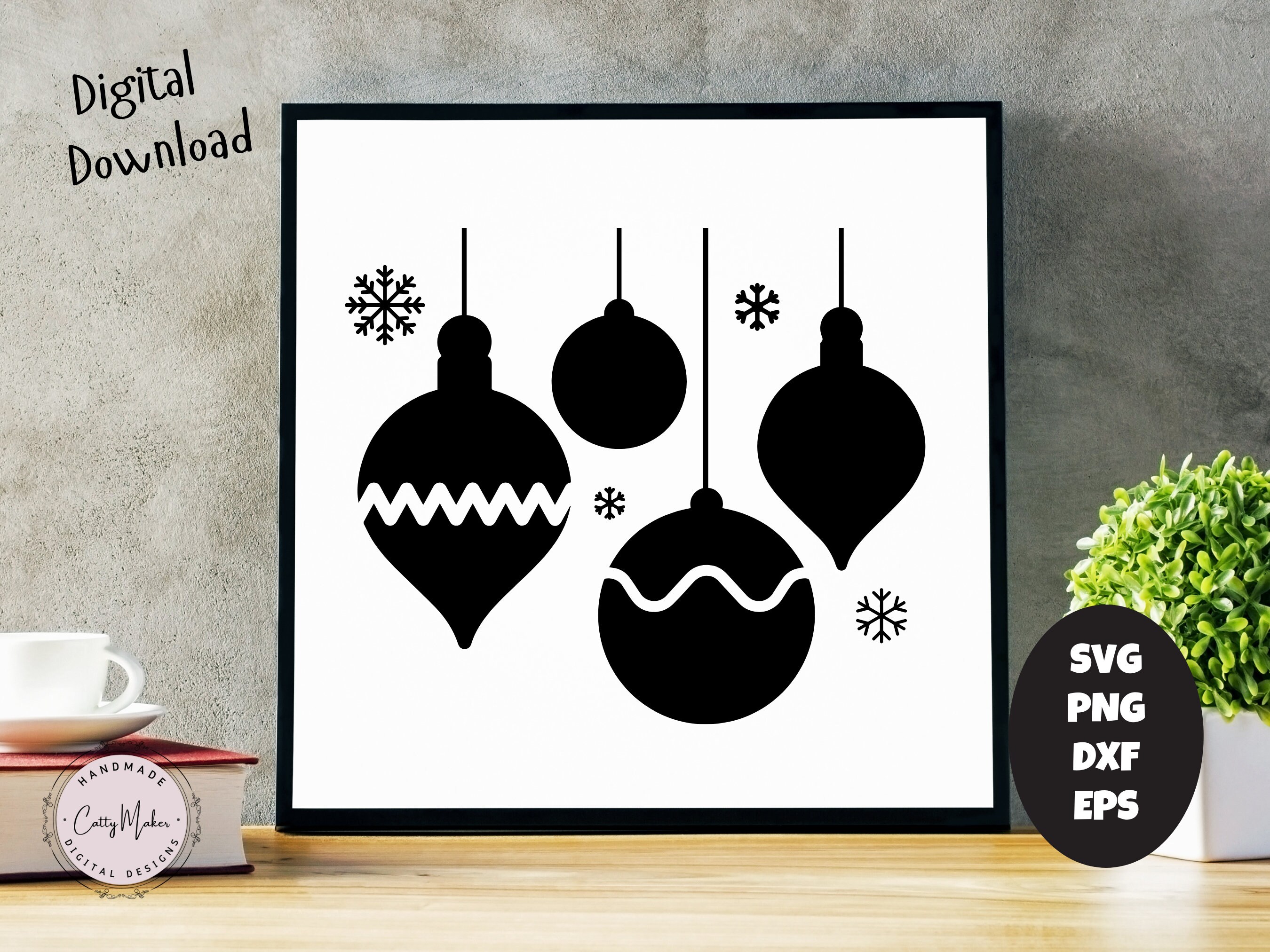 Ornament SVG Christmas Ornament Svg Christmas Svg Merry - Etsy