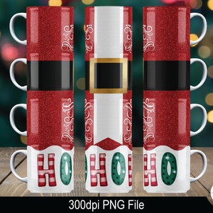 10oz stackable mugs, santa stackable mugs png, 10oz christmas png, cricut stackable mugs, 10oz christmas mugs, mug sublimation