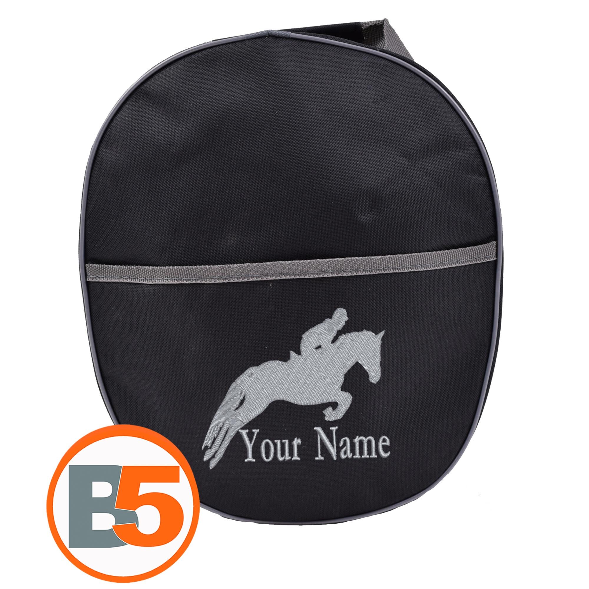 Personalized Riding Helmet/Hat Bag with Jumping Horse Design Etsy
