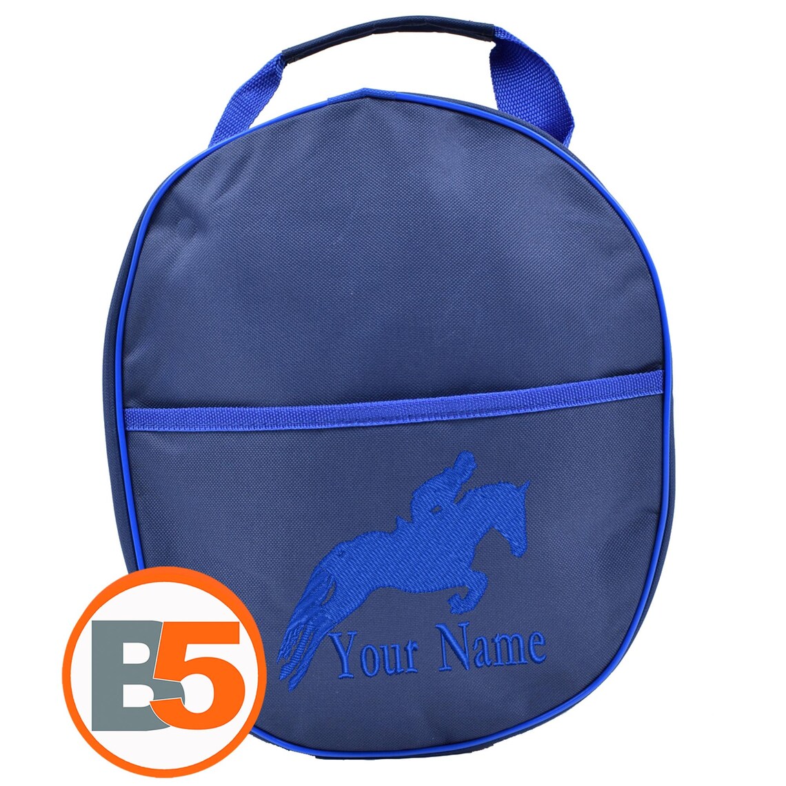 Personalized Riding Helmet/Hat Bag with Jumping Horse Design Etsy