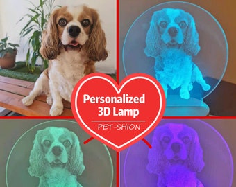 Customized 3D LED Night Lamp | Personalized LED Night Lamp | Custom Kids night lamp