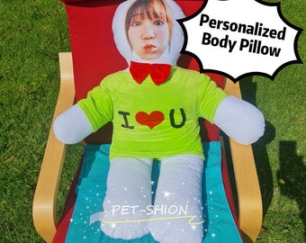 Personalized Body Pillows Custom Cuddle Pillow Funny Body Pillows for Couples Personalized Gift for Girlfriend or Boyfriend Etsy