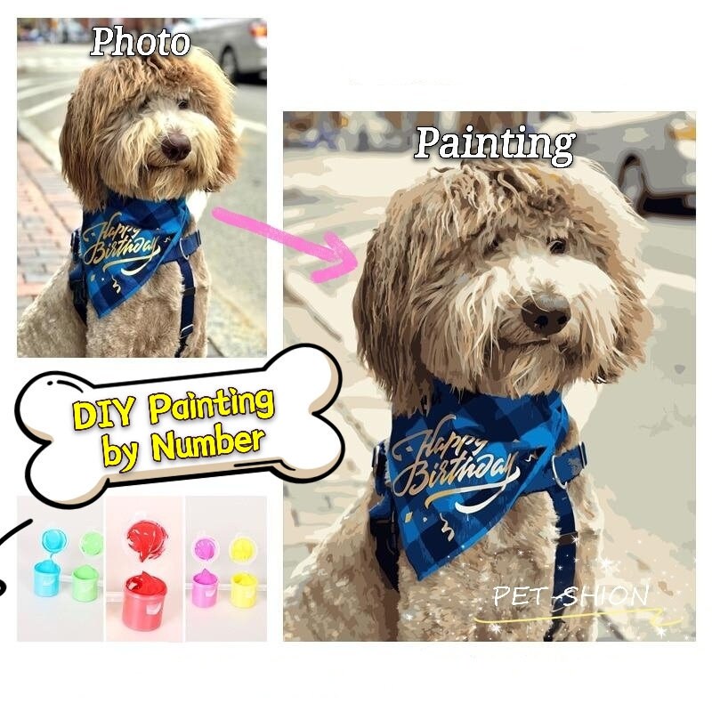 DIY Oil Painting by Number DIY Customized Oil Painting Kits Etsy