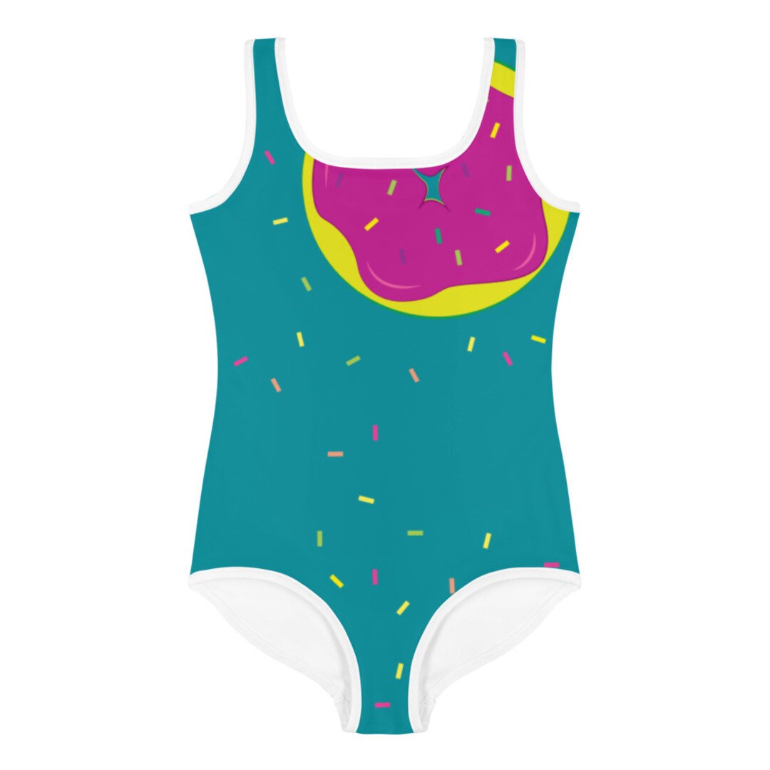 Donut Swimsuit/kids Swimsuit/sprinkles Swimsuit/toddler - Etsy