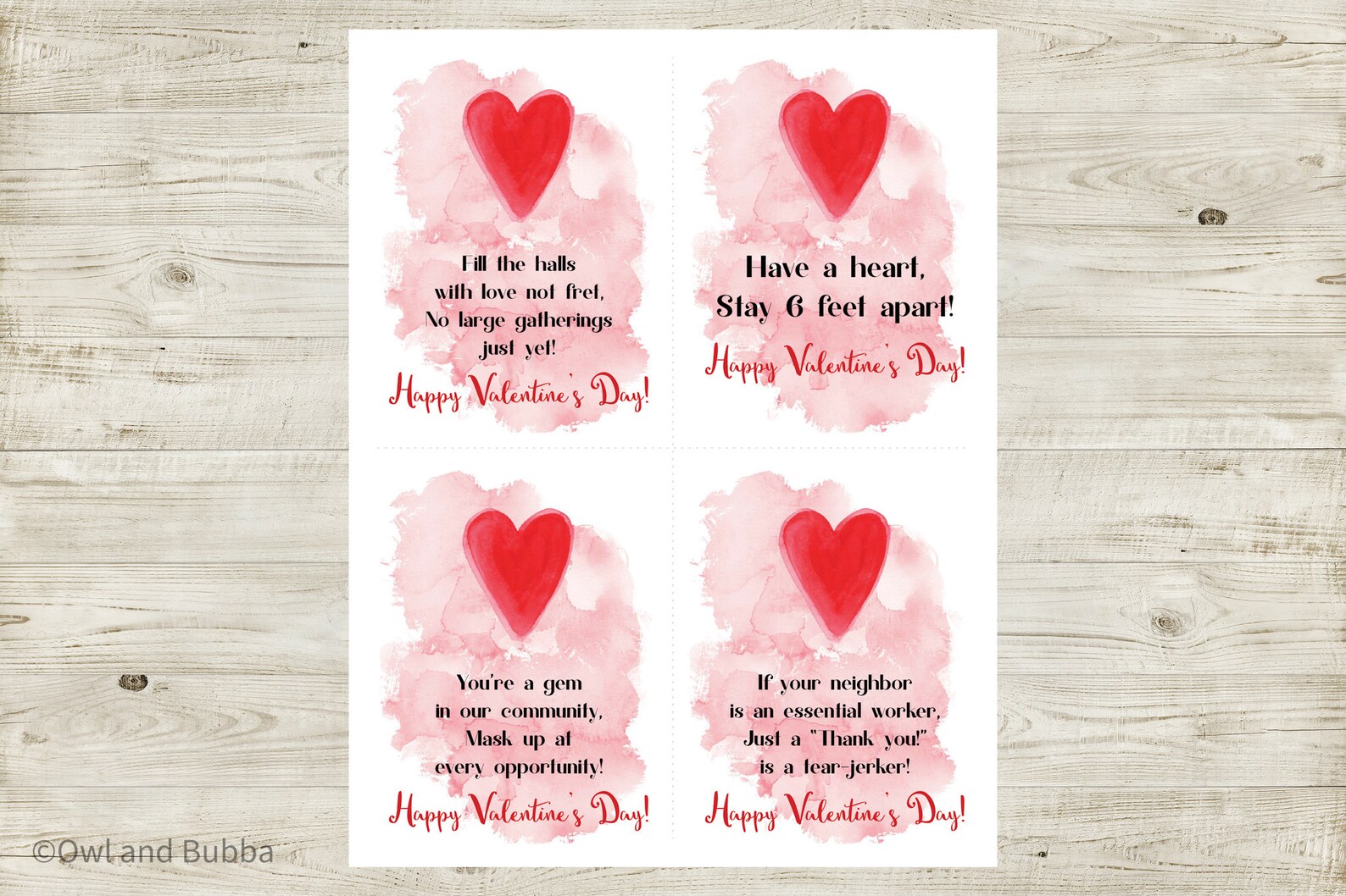 Pandemic valentines dorm valentines covid valentines | Etsy