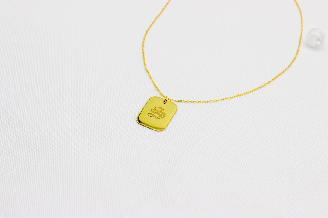 Collana personalizzata con Nome Alfabeto Floreale | Merci Maman