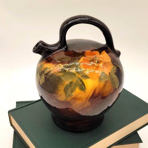 Early Weller Aurelian Floral Jug Beautiful, Excellent Condition