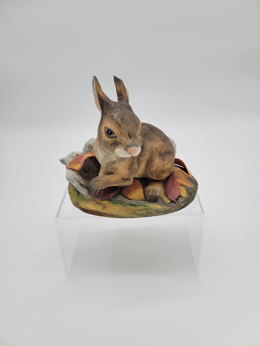 Vintage Boehm England Porcelain Cottontail Rabbit Figurine - Etsy