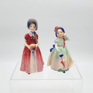 Vintage Royal Doulton Mädchenfiguren, Diana oder Baby, ausgezeichnetem Zustand