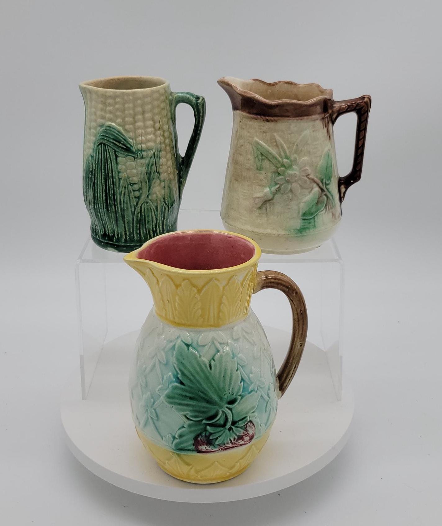 Majolica plates - Etsy 日本