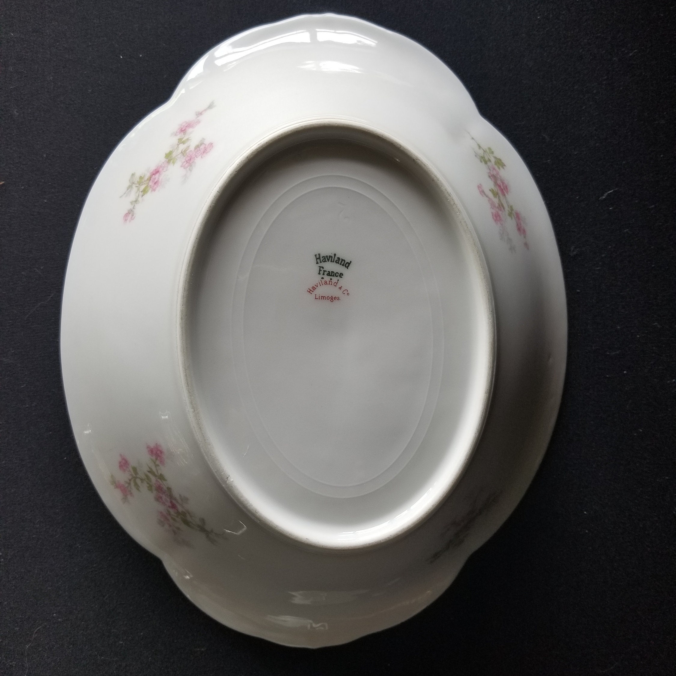 Antique Haviland Limoges Vegetable Serving Bowl Simply Lovely Etsy