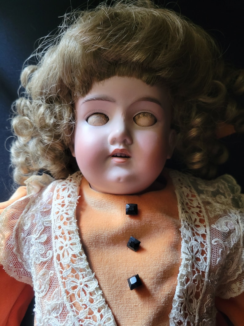 Antique German Bisque Head Doll W/Composition Body Excellent Condition circa Early 20th Century image 10