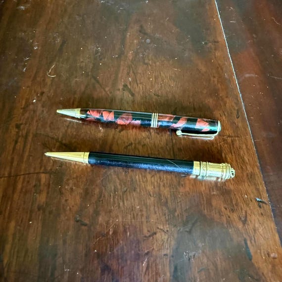 その他 Antique Propelling Pen and Pencil Antique Parker Gold Filled Propelling Pencil: Chatelaine