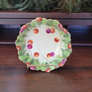 Antique R/C Bavaria Bowl W/Hand Painted Cherries