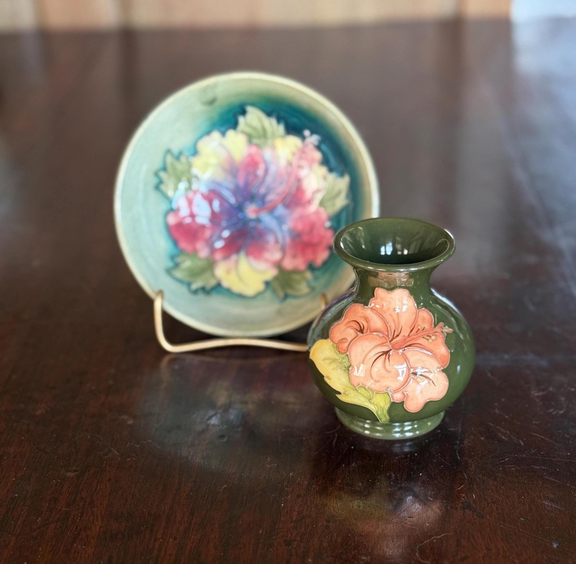 Moorcroft ムーアクラフト　花瓶 Moorcroft Vase - Etsy