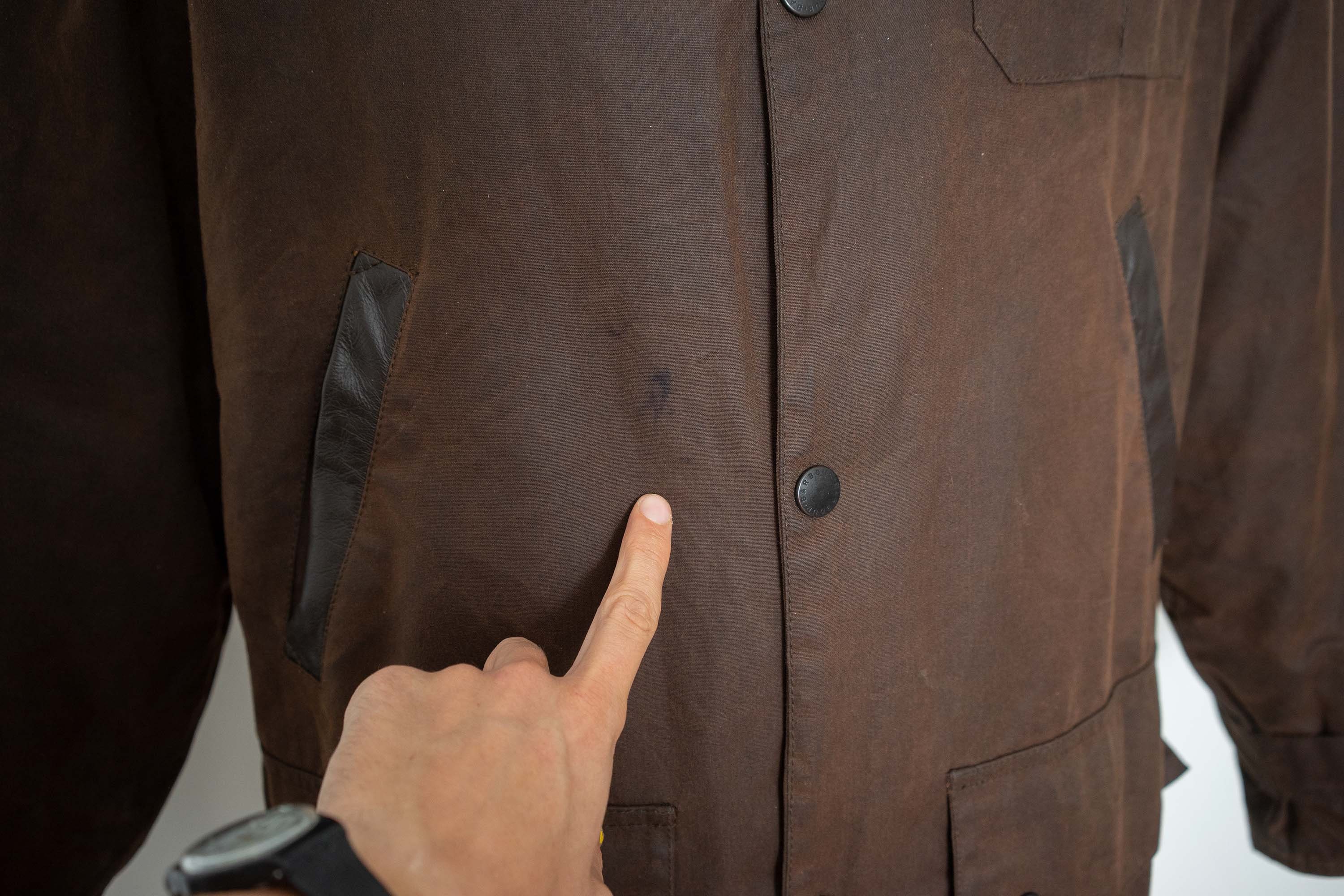 Barbour bushman hotsell wax jacket