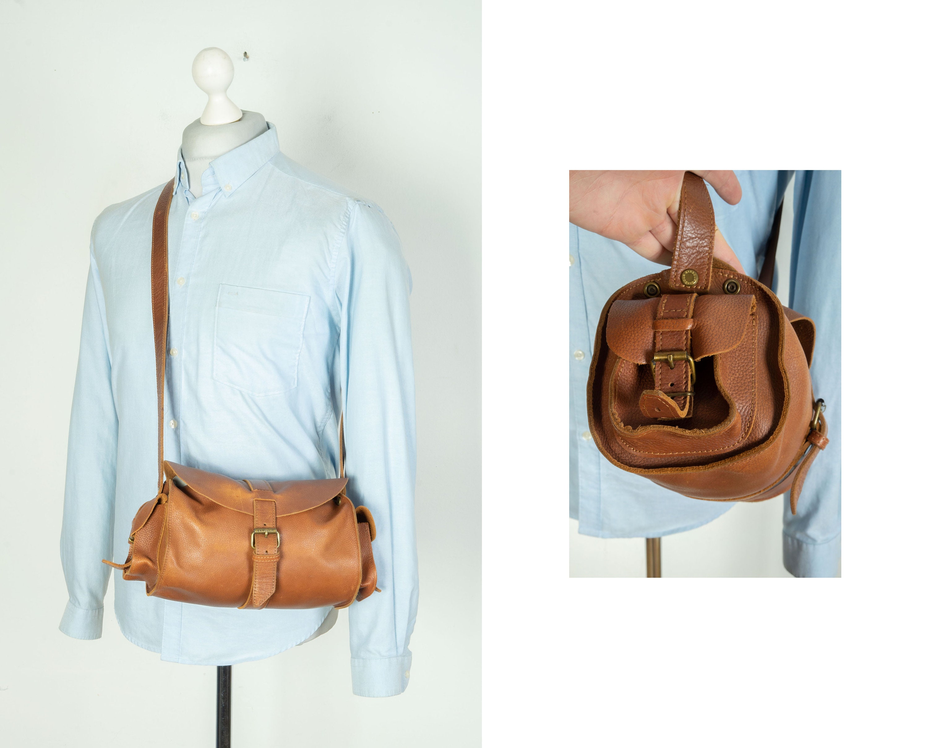 Leather Barbour Bag Etsy Canada