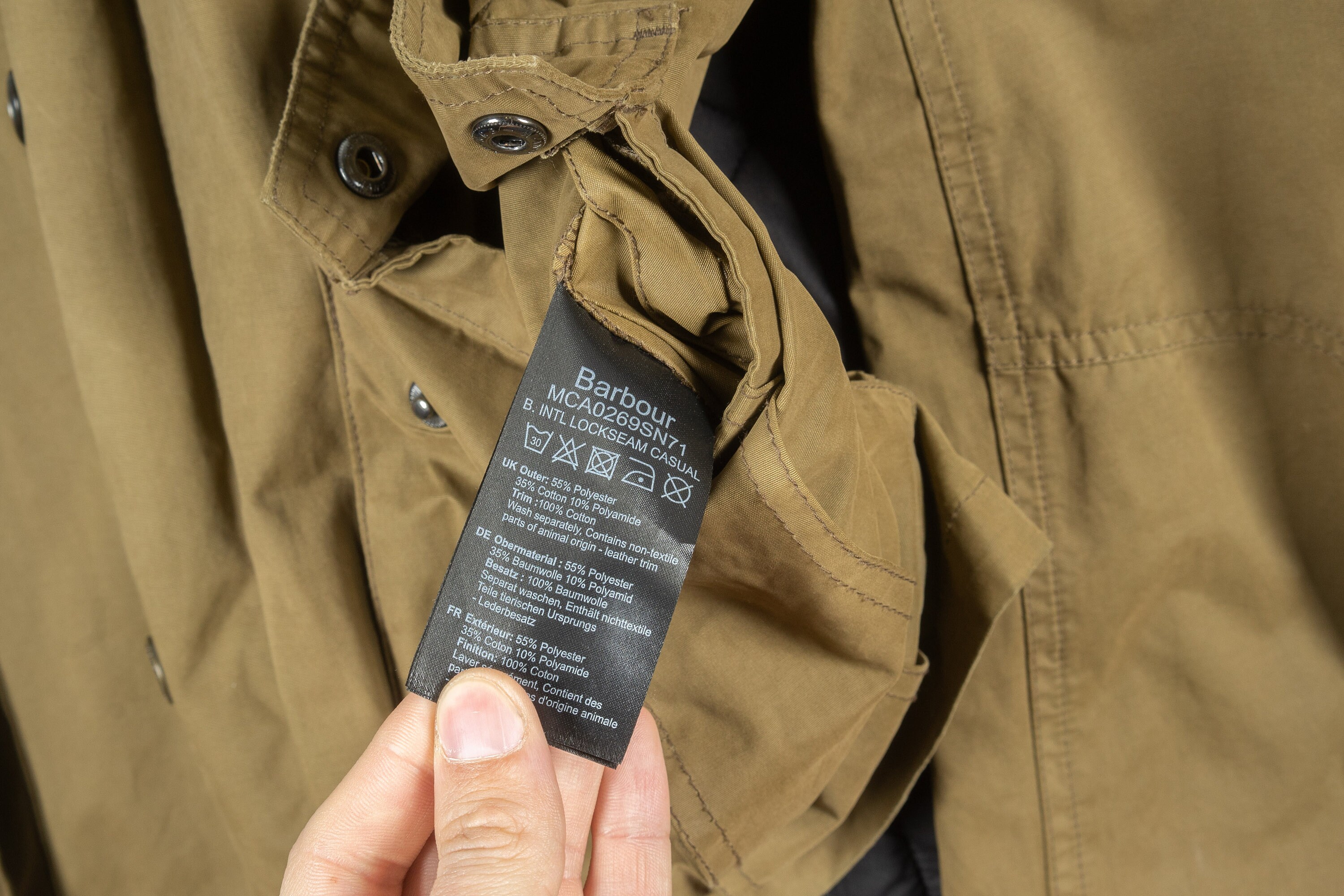 Barbour lockseam store