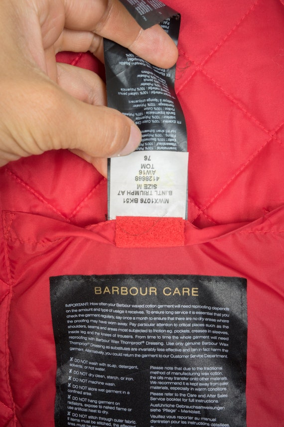 Barbour International Triumph Tom Belted Jacket