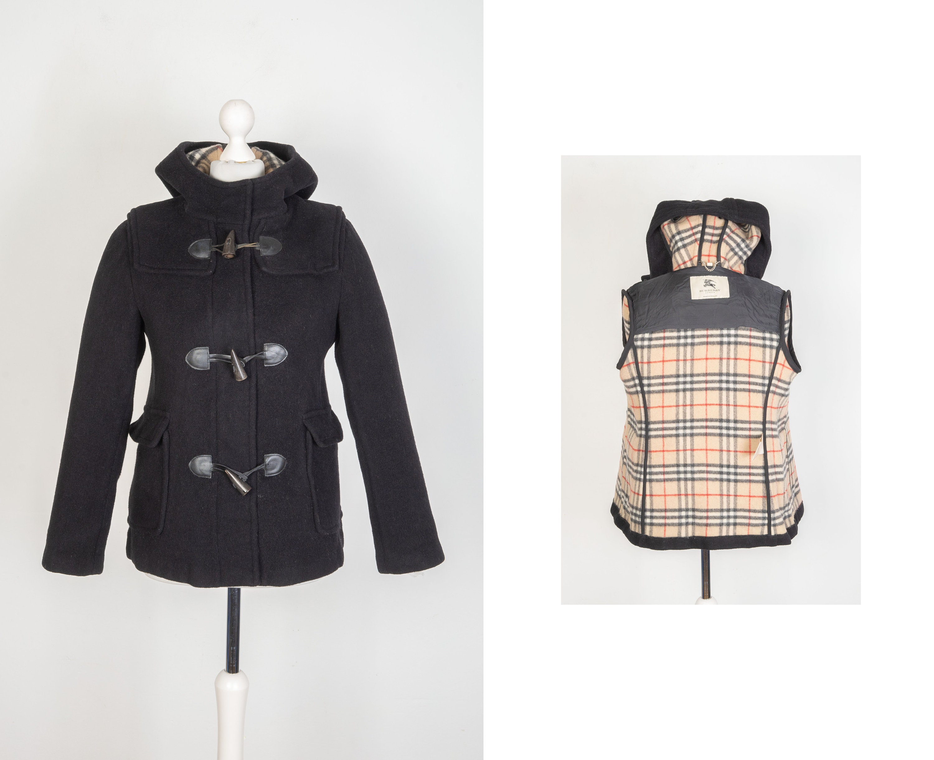 Burberry blackwell short duffle coat hotsell