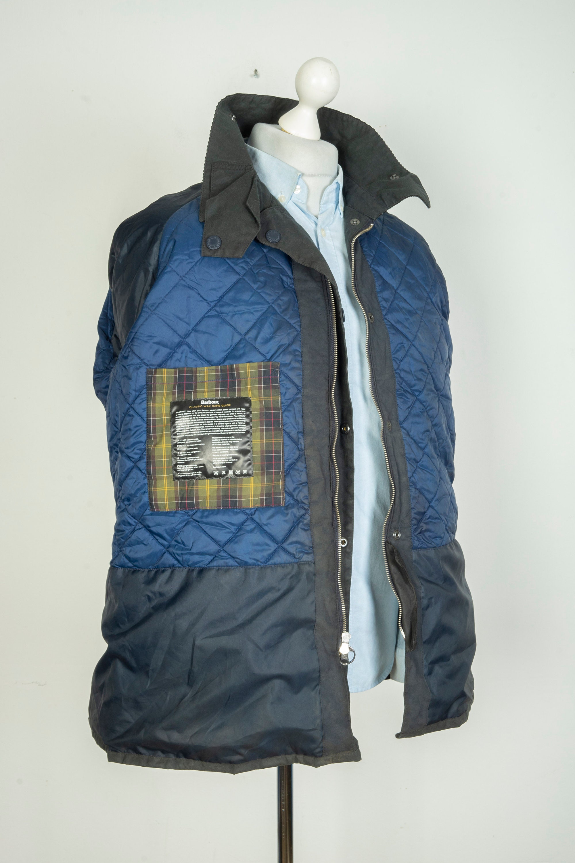Men s Barbour Retail Frazer Wax Black Field Jacket Size XXL Etsy