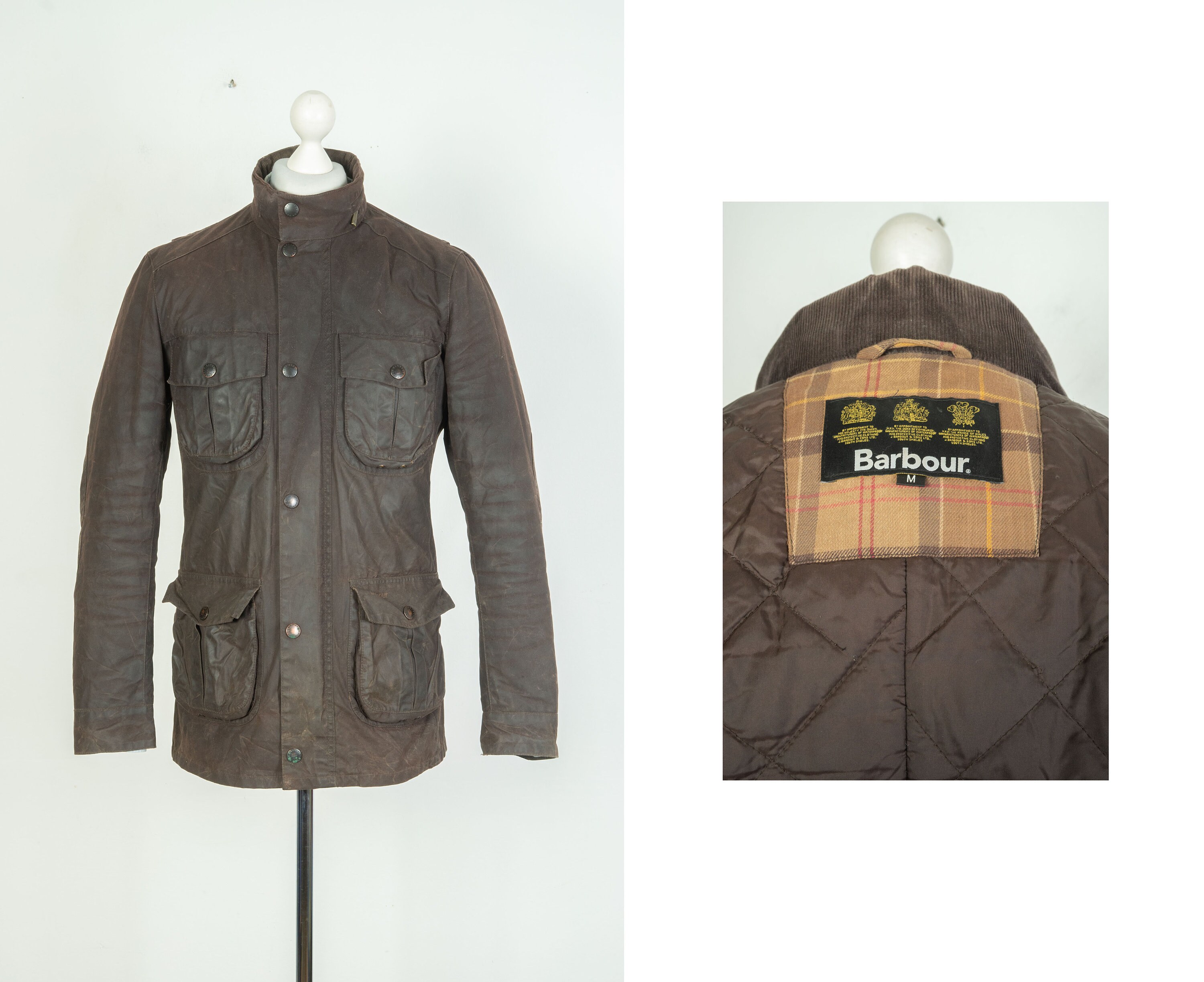 Barbour corbridge best sale wax jacket brown