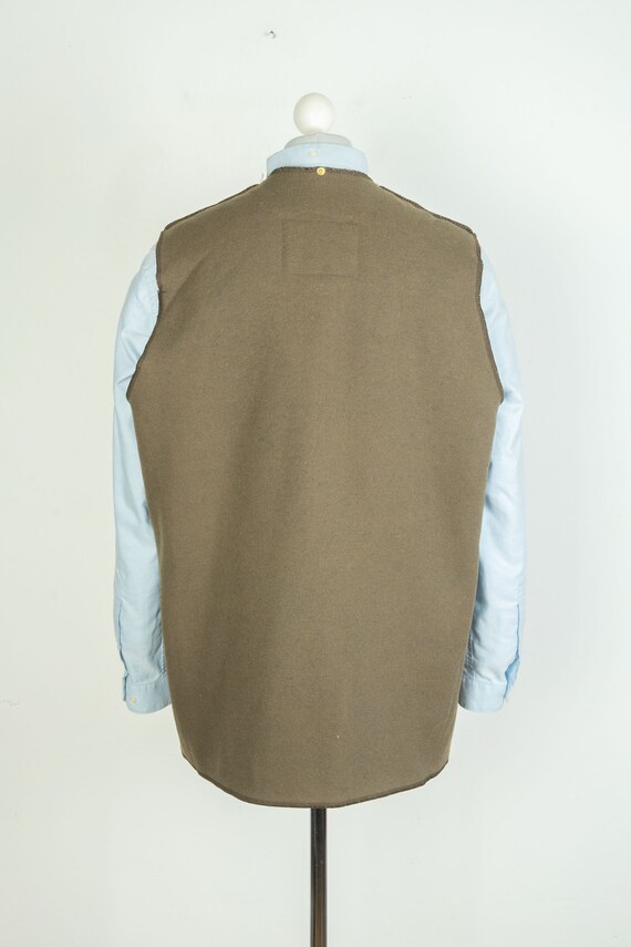 Barbour Warm Pile Lining Liner Brown Vest Gilet S… - image 5