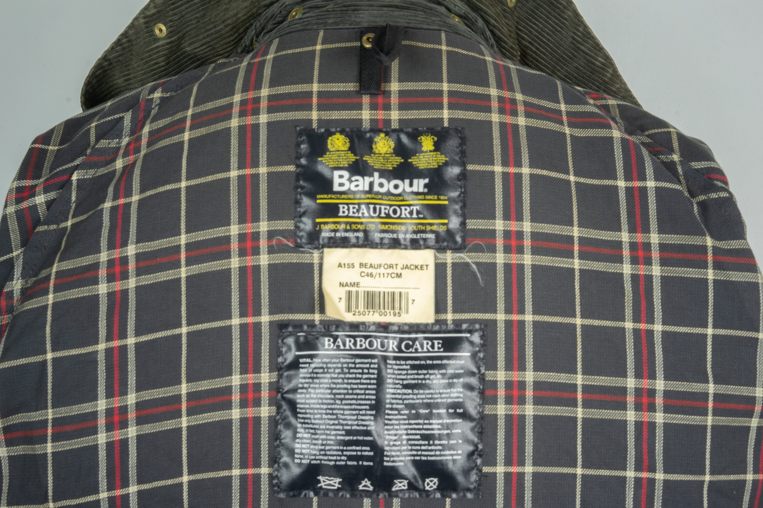 Barbour c46 117 cm cheap