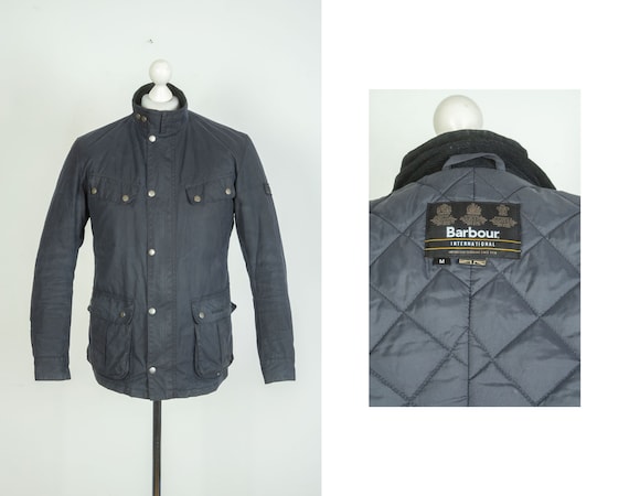 Barbour duke best sale navy jacket