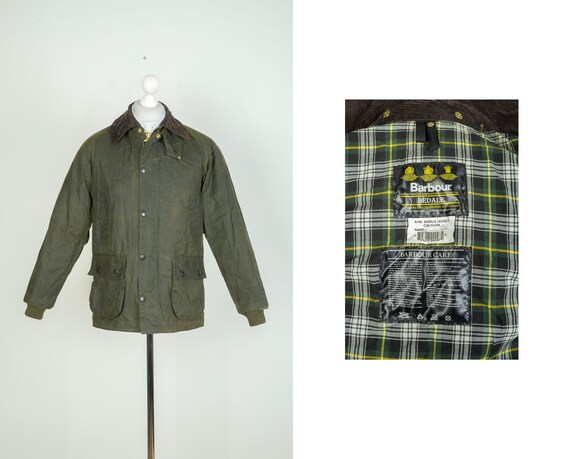 Mens Barbour Bedale Wax Cotton Olive Jacket A100 Size C36 91CM - Etsy
