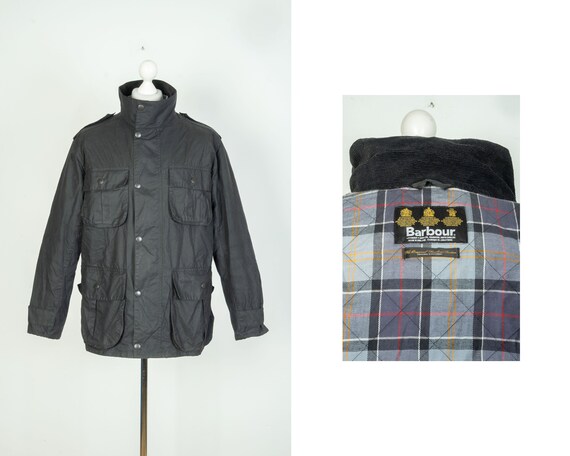 Barbour field jacket mens sales