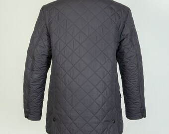 Barbour bardon quilted store jacket navy