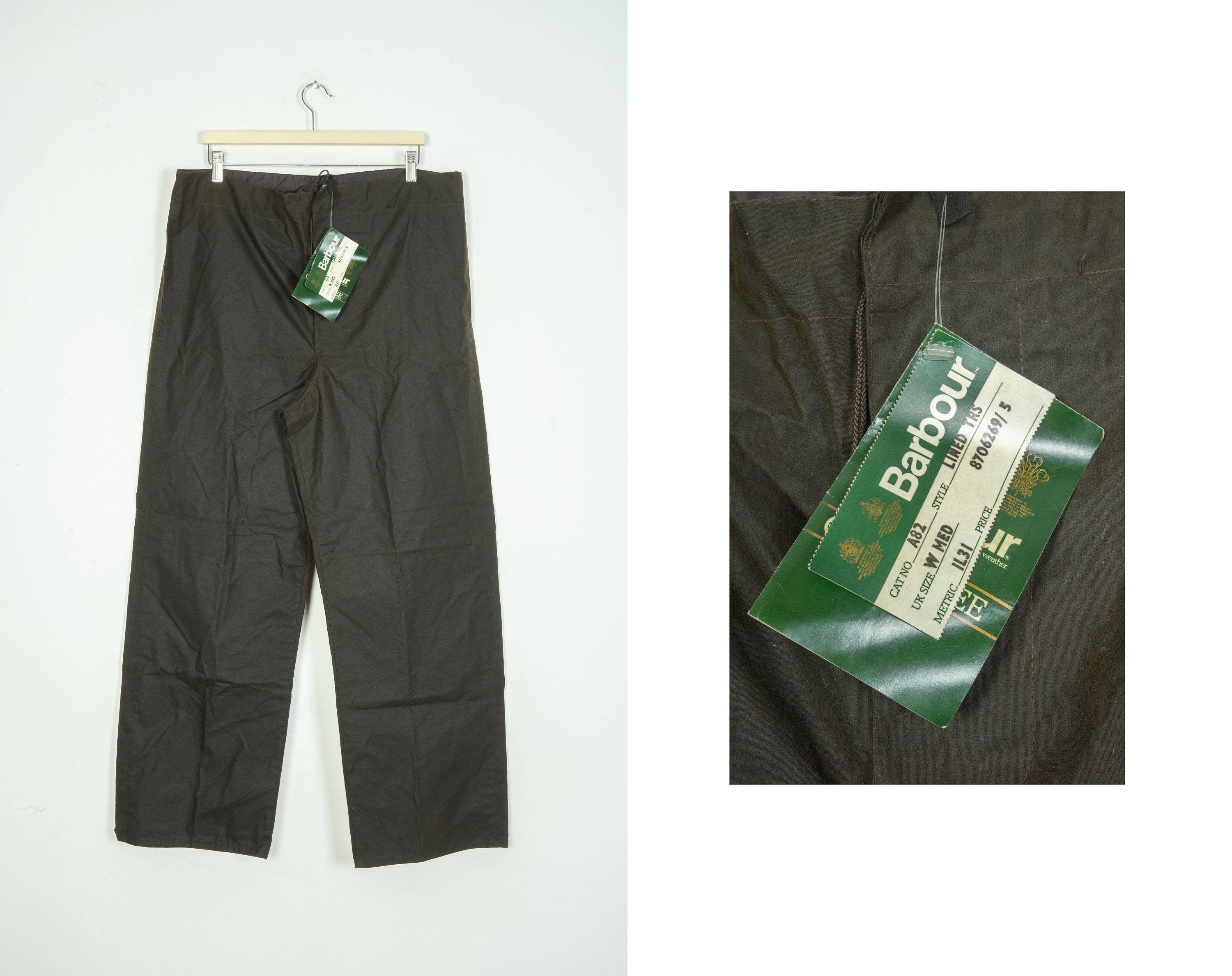 Barbour wax over trousers deals